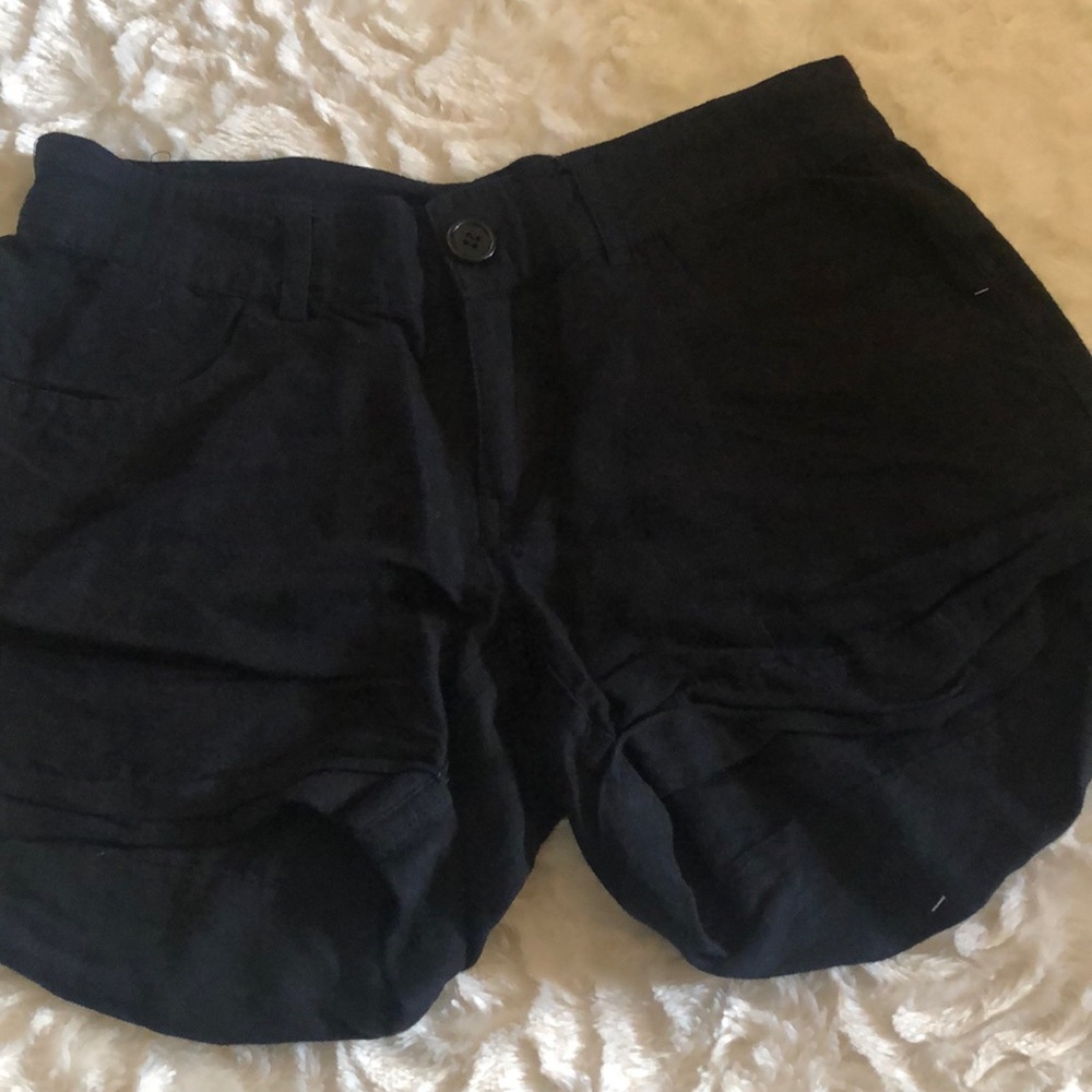 Black shorts